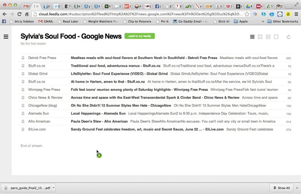 This is title view, choose it by selecting where the arrow is hovering.