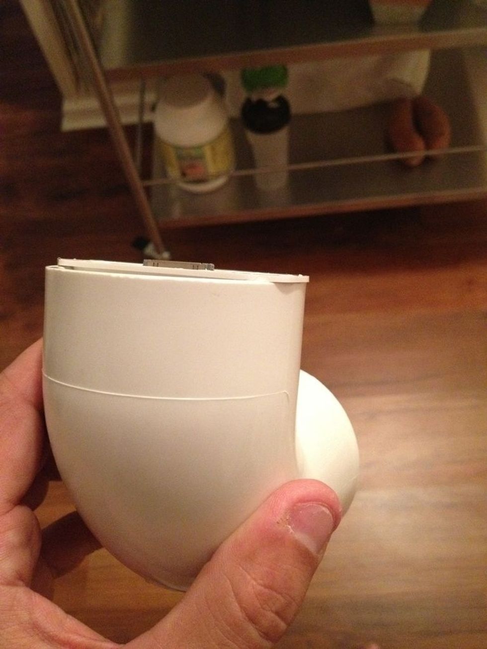 This is what happens if you only trim one side.