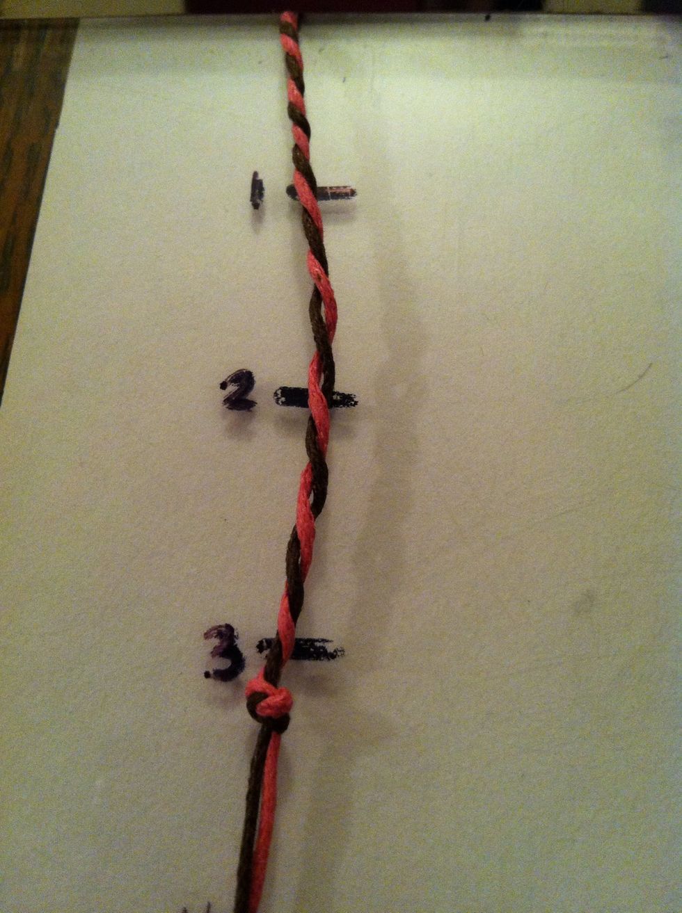 This is what happens when you simply spun them. They won't stay tight enough when you tie them. I got lazy \ud83d\ude13and had to redo it lol.