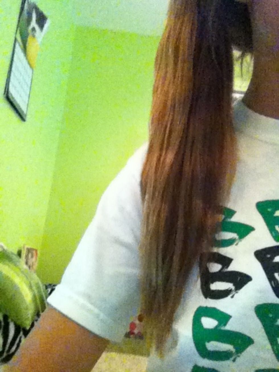 This is what is looks like if you go fast like me. Lol take your time an section it off