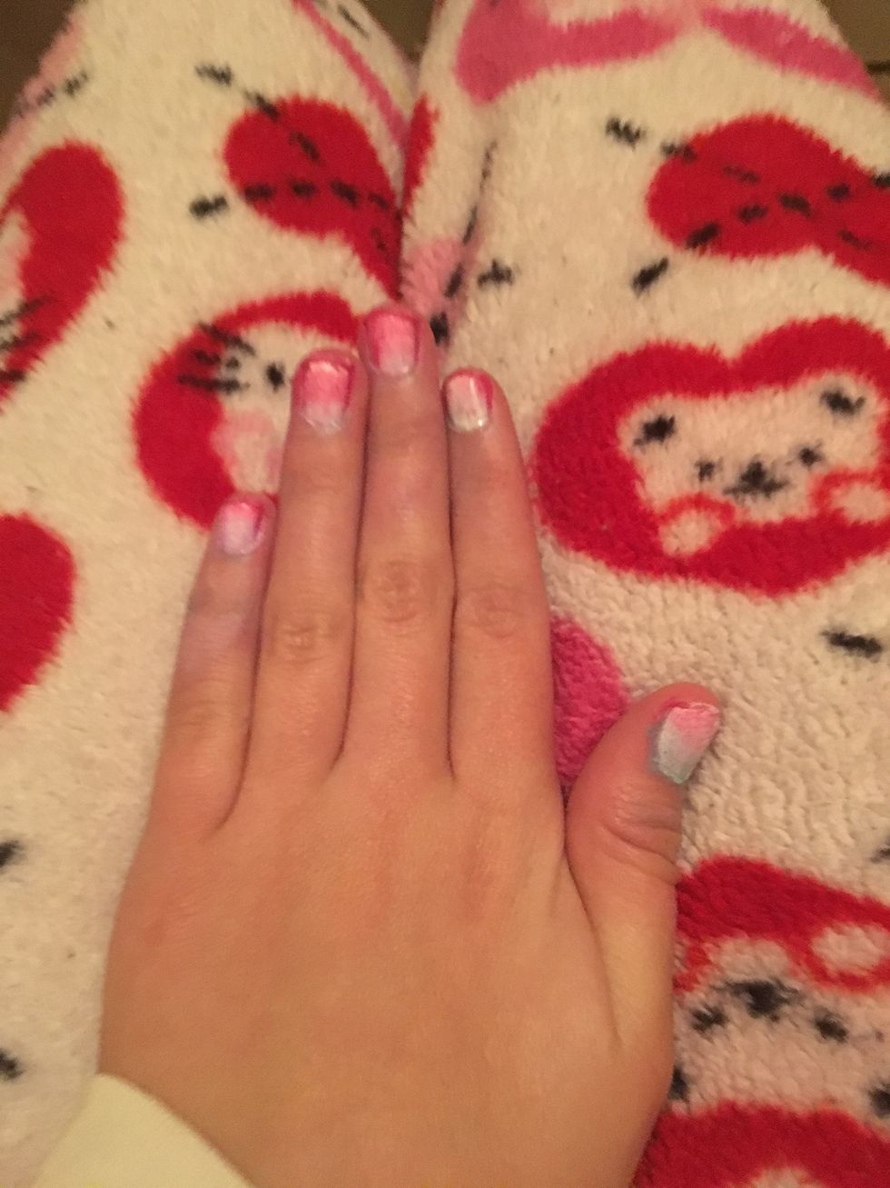 This is what it looks like finished