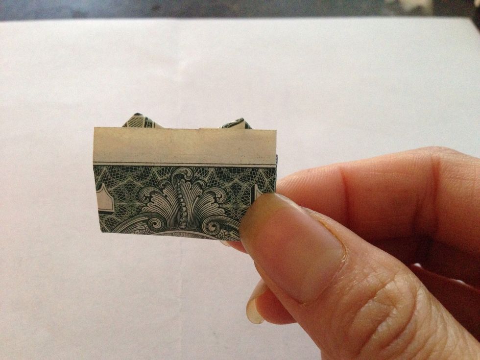 This is what it looks like if you flatten it.