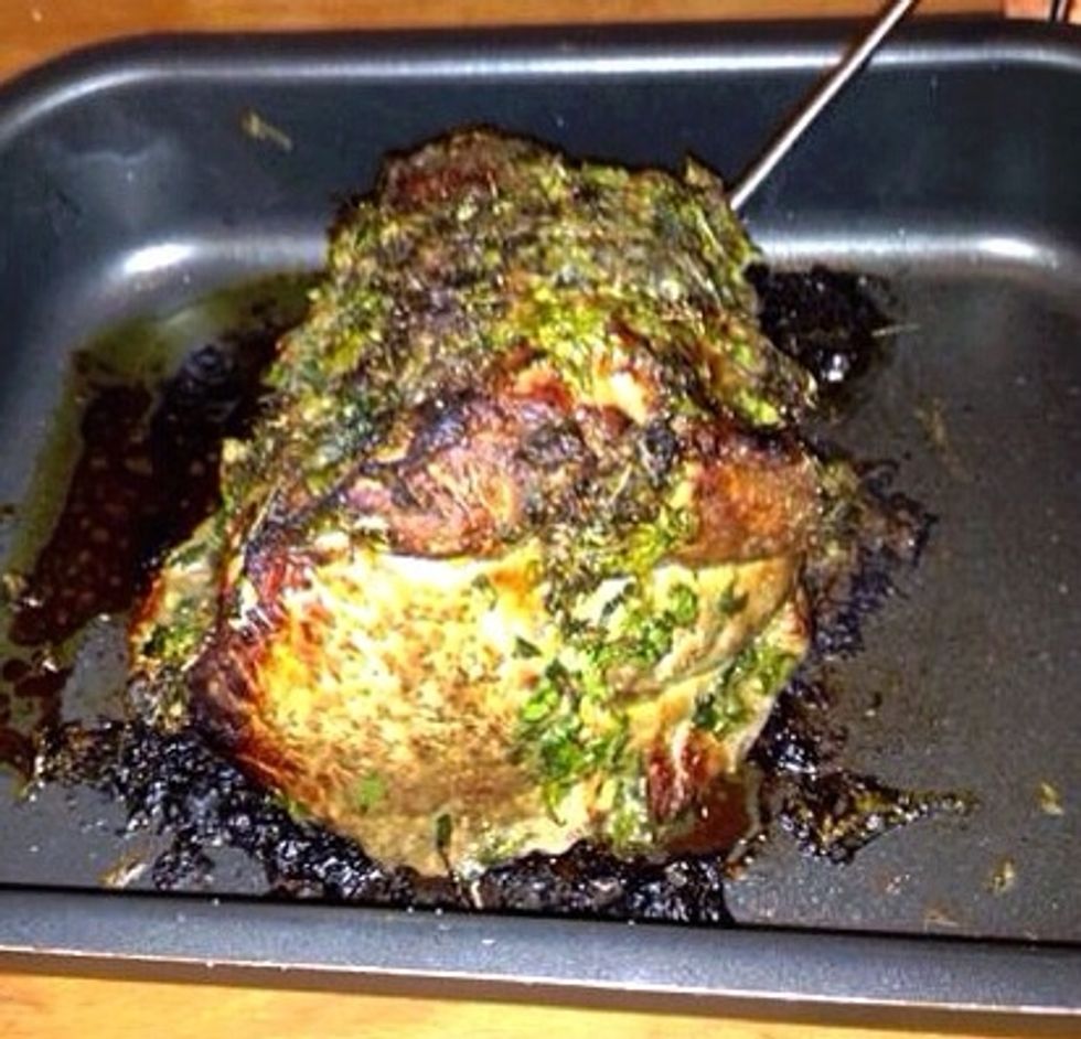 This is what it looks like when cooked. It looks so yummy and it smells wonderful in the whole apartment!