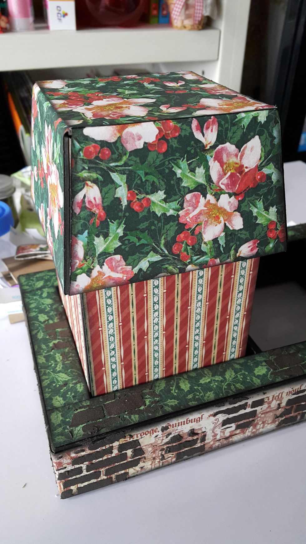 This is what it looks like when place inside the hole