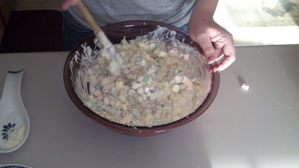 This is what it should look like after stirred.