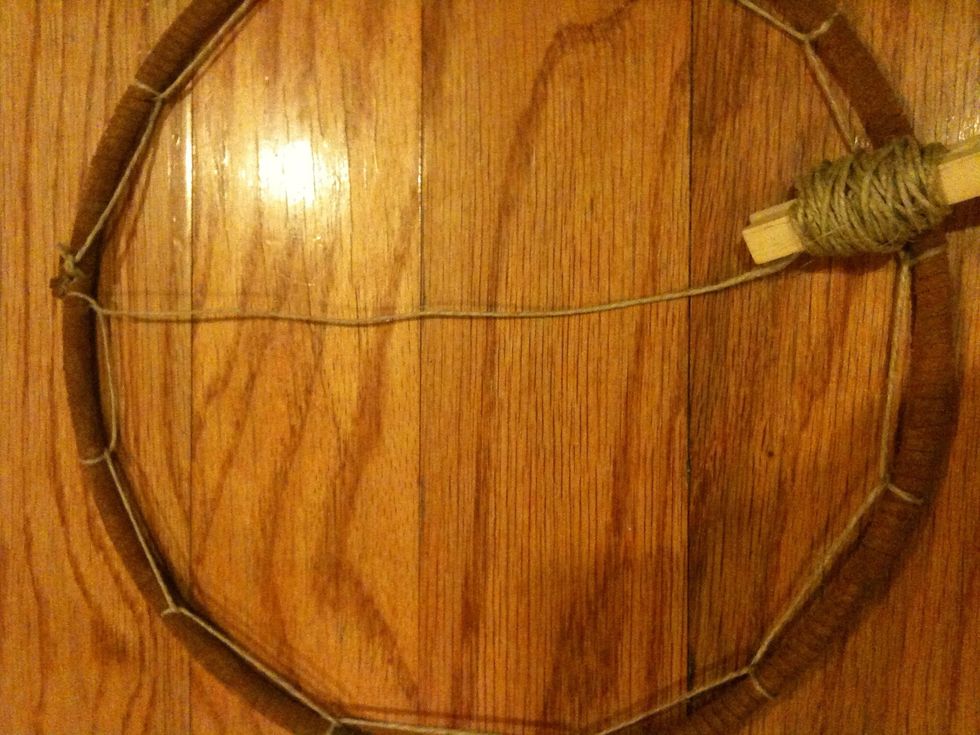 This is what it should look like after you finish the first step.