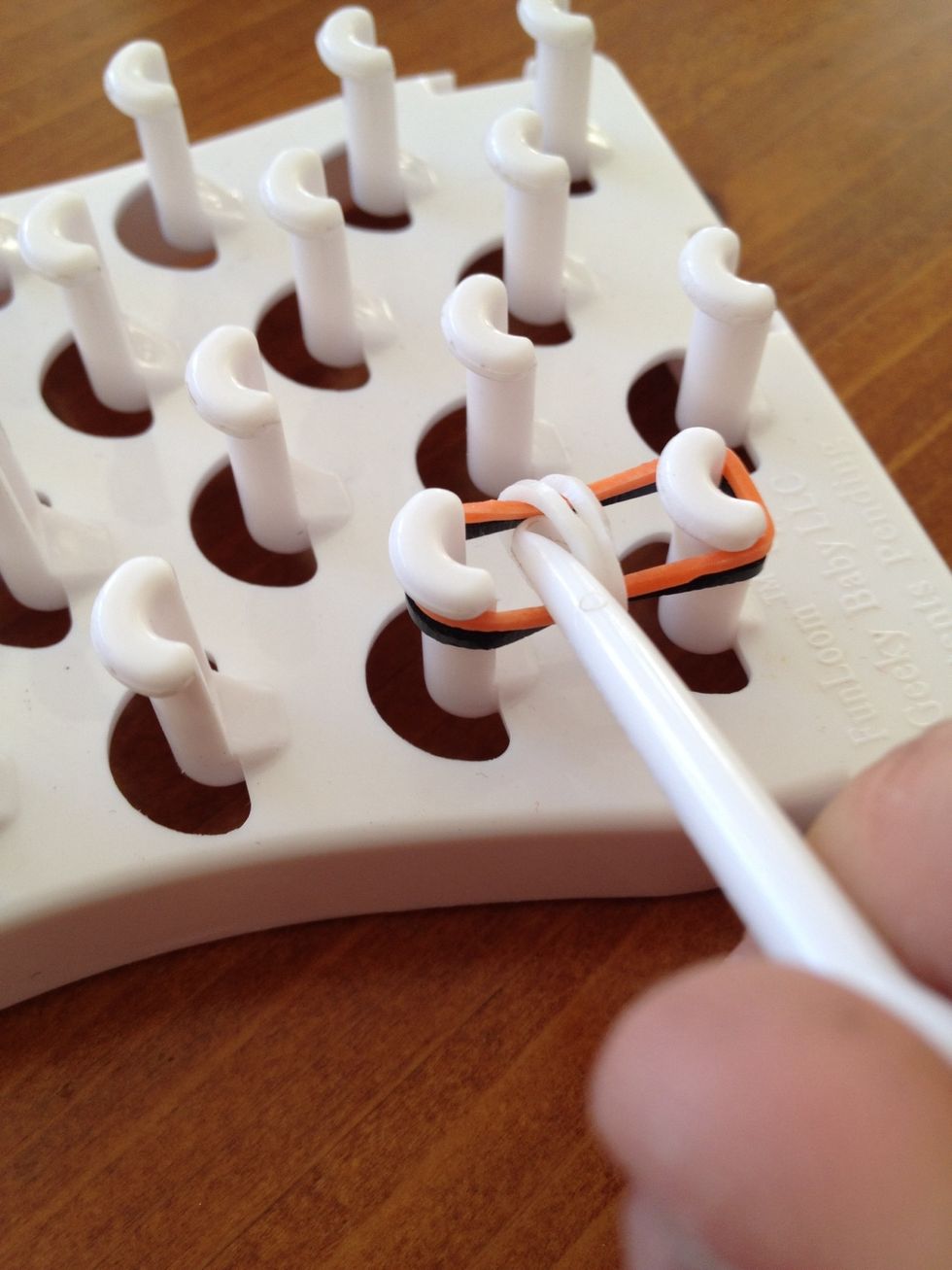 This is what it should look like after your first loop