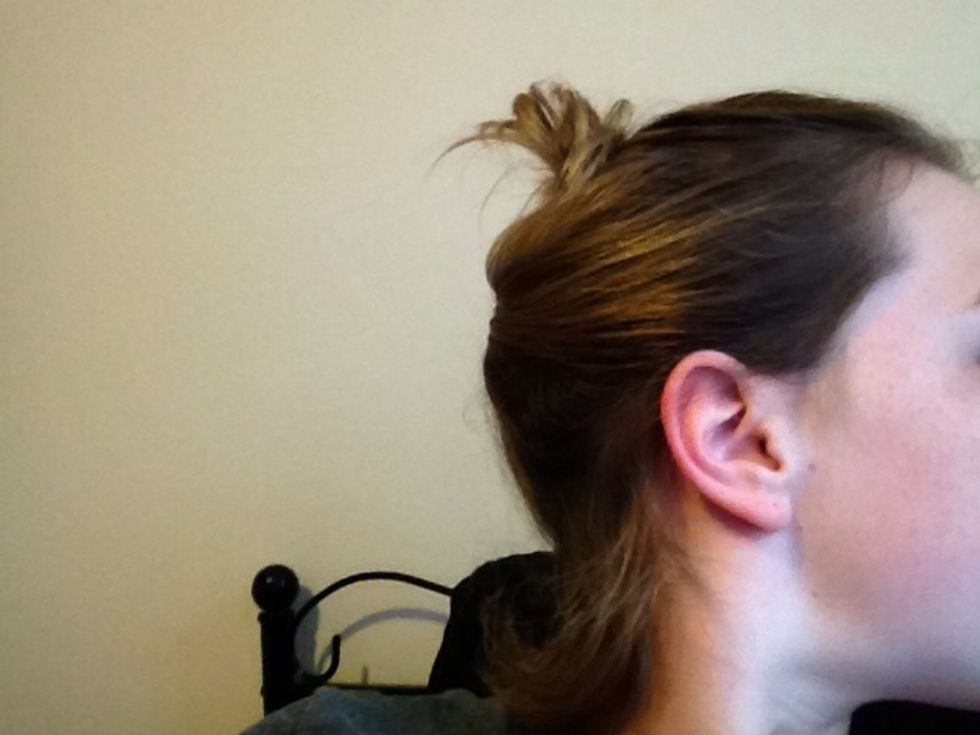 This is what it should look like from the side