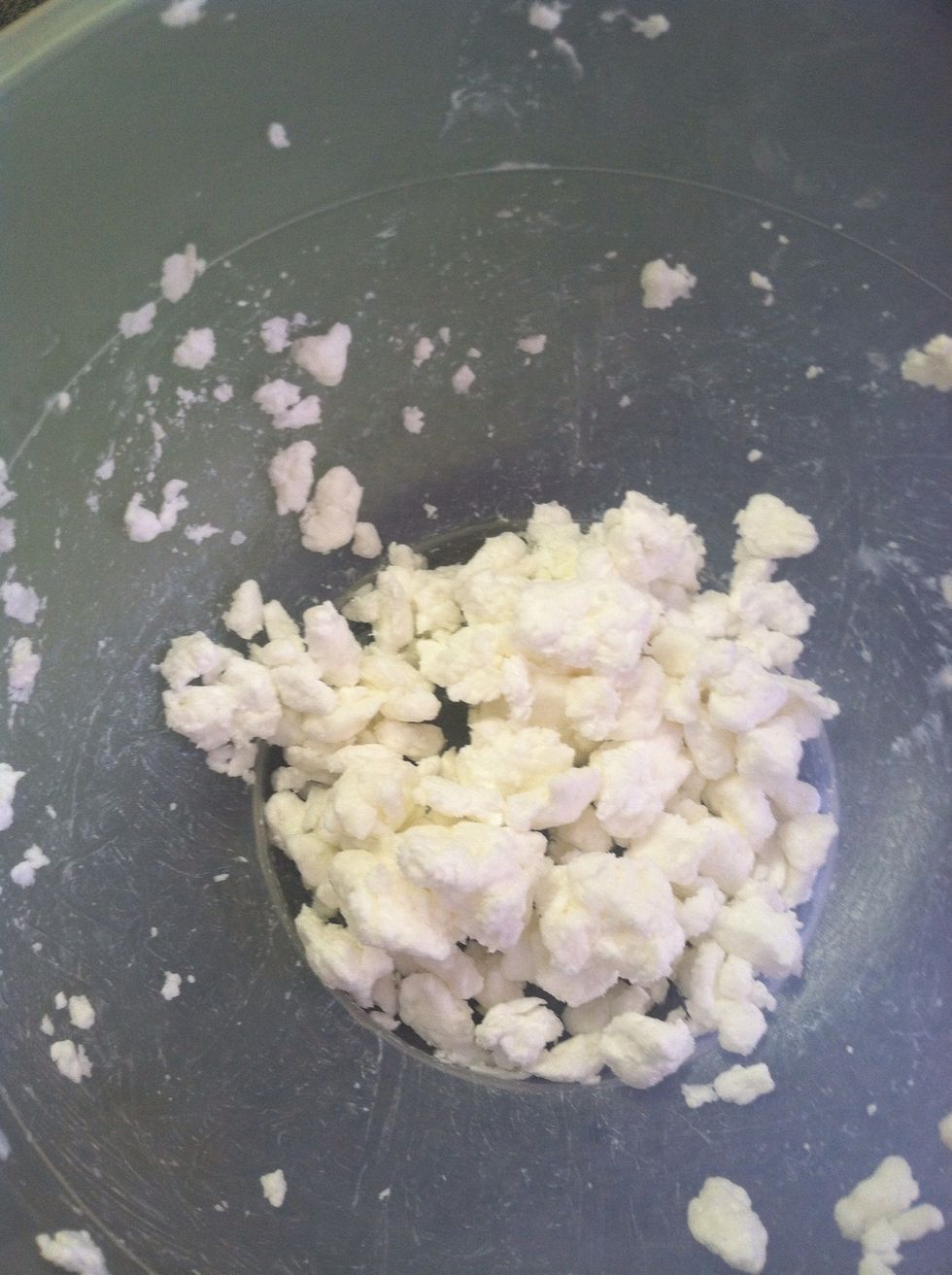 This is what it should look like.... Not to watery, but not to dry. This is after about 3 tablespoons of warm water that I poured in.