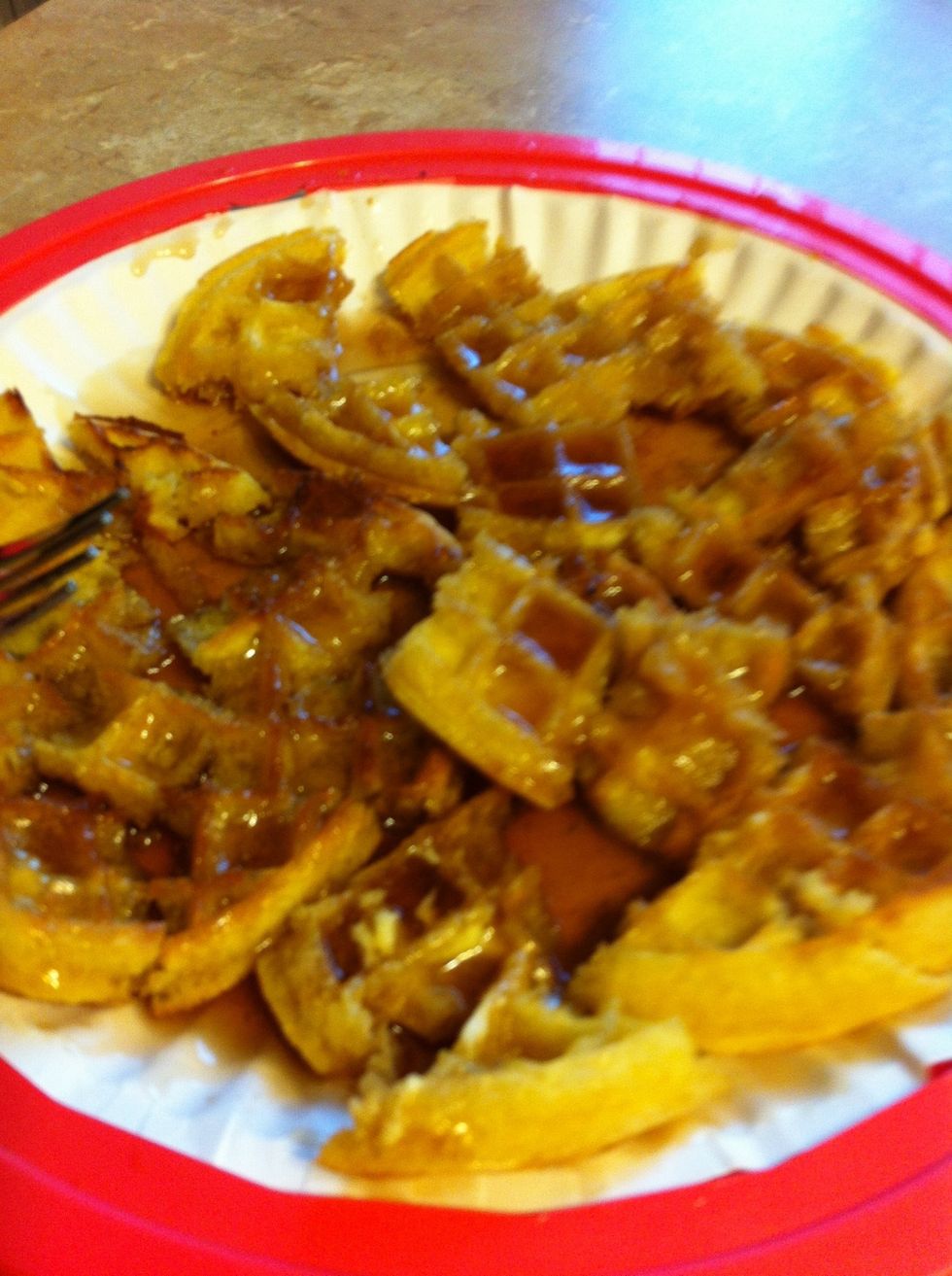 This Is What It Should Look Like Once Done Cutting!