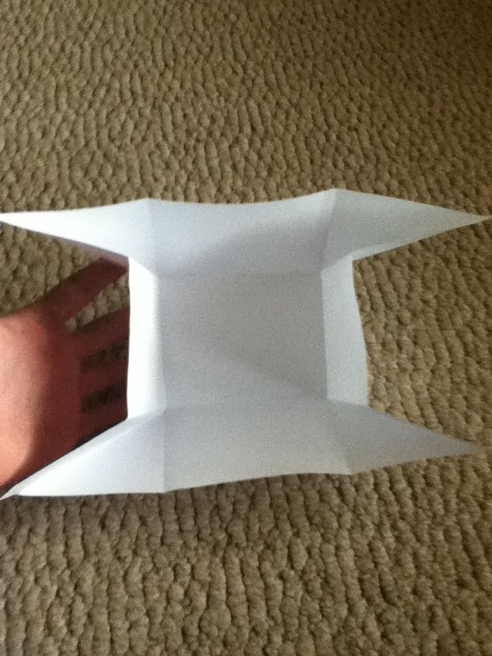 This is what it should look like once you do all the sides.