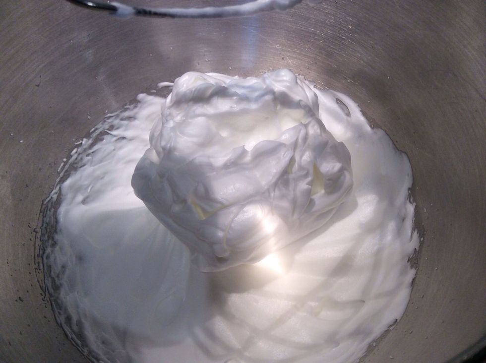 This is what it should look like (soft peaks)