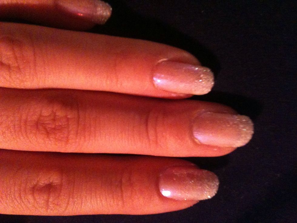 This is what it should look like when they are all glittered.