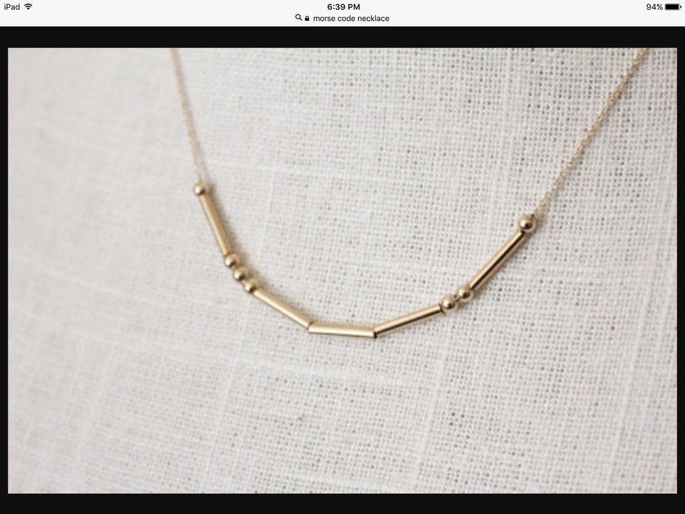 This is what it should look like when your done. This one says "love"