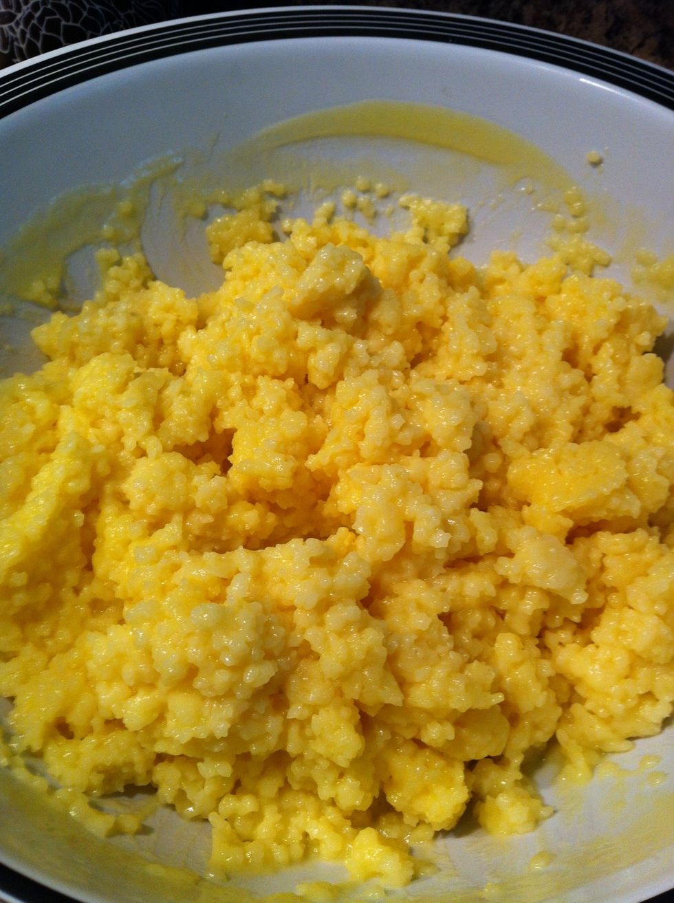 This is what it will look like all stirred up. The pasta has soaked up all the yummy sauce \ud83d\ude03