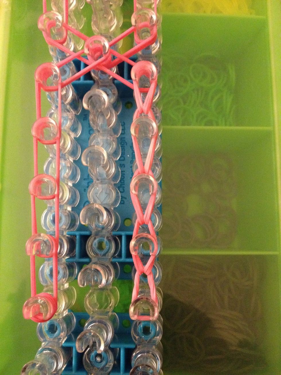 This is what it will look like. Do the same thing on the left side.