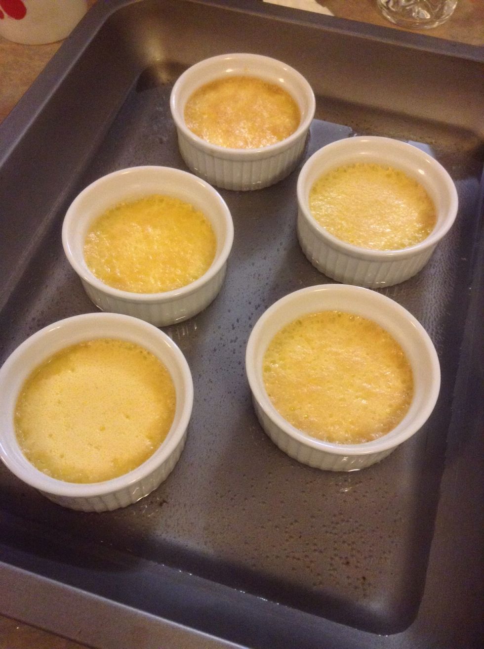 This is what it would look like. But we are not done yet! Let them cool down to room temperature and send them into the fridge.
