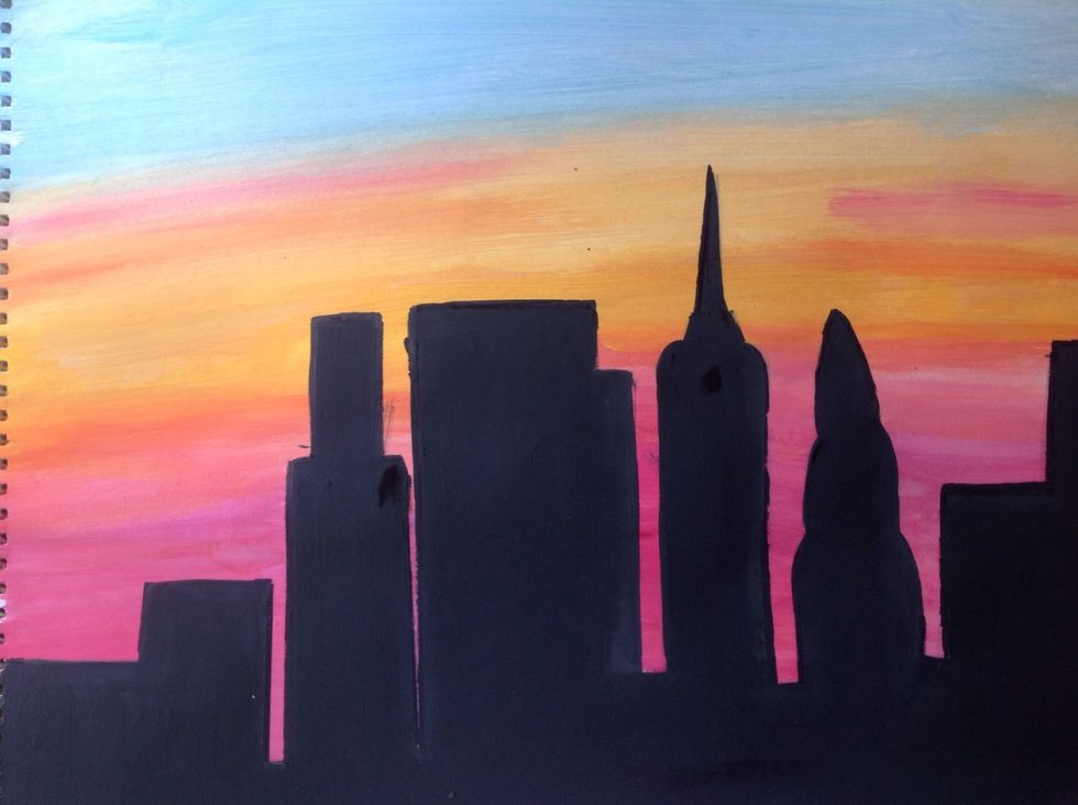 This is what mine looked like after one coat.