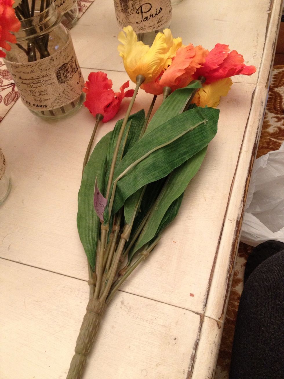 This is what my bunch looks like...so fake and cheap looking...but behold...