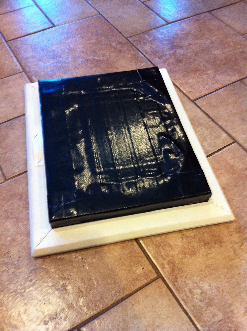 This is what the back of mine looked like