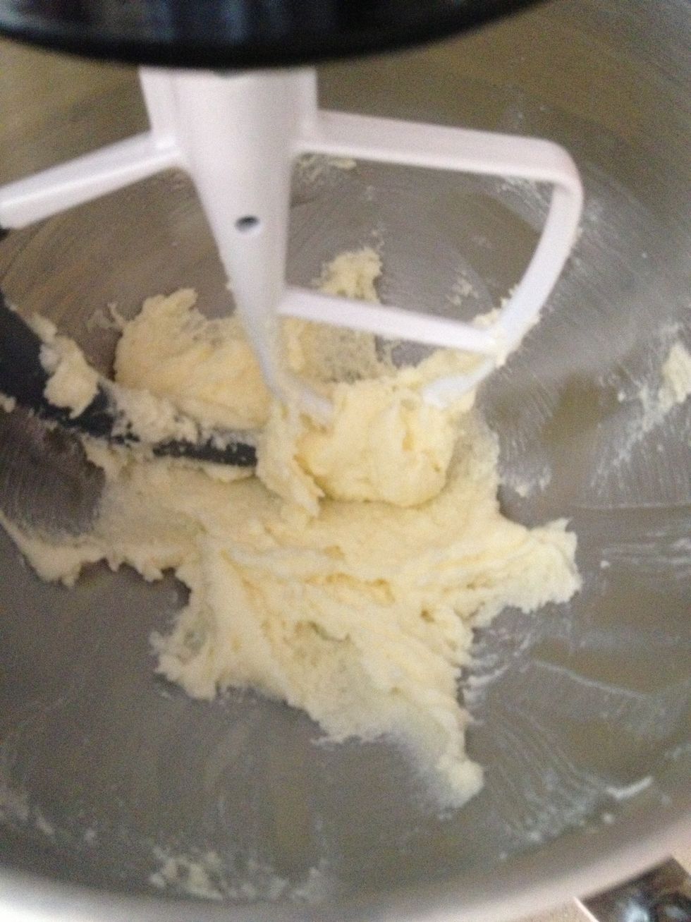 This is what the butter and sugar should look like