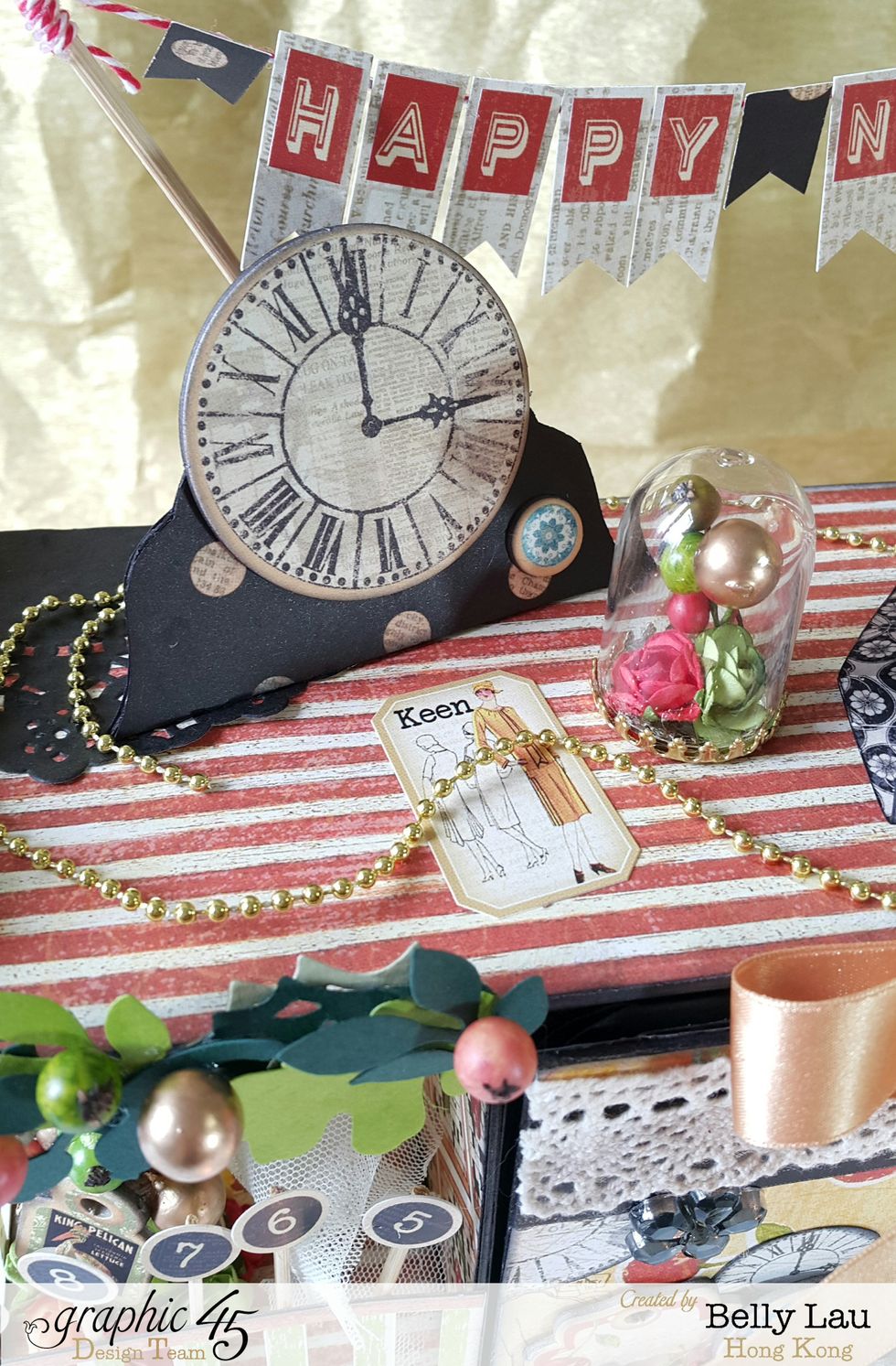 This is what the clock looks like.