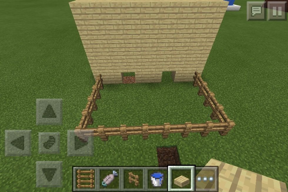 This is what the holes look like
