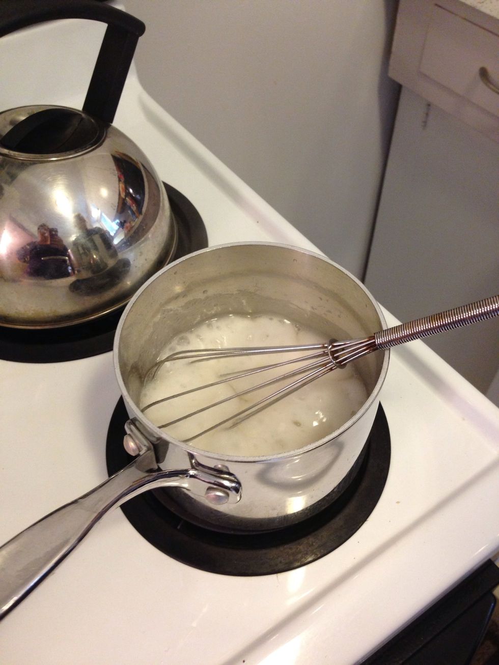 This is what the pectin looks like when it boils.