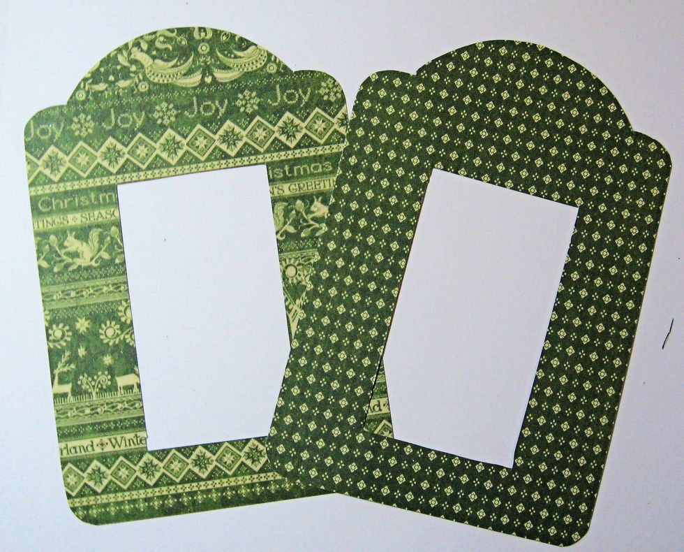 This is what the tags will look like when they are cut out.