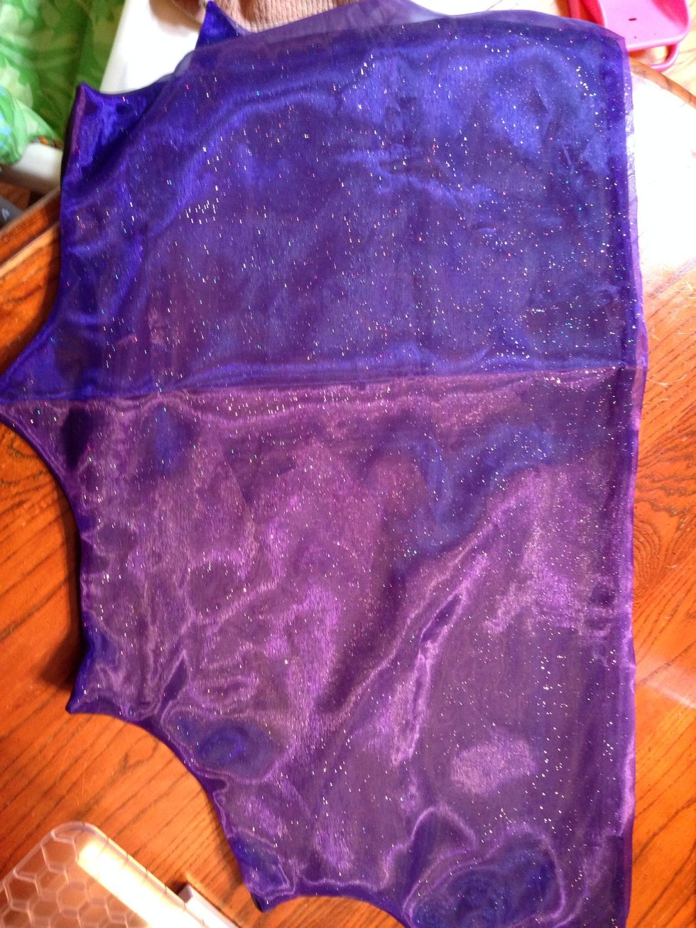 This is what the wings looked like after pulling the points out.