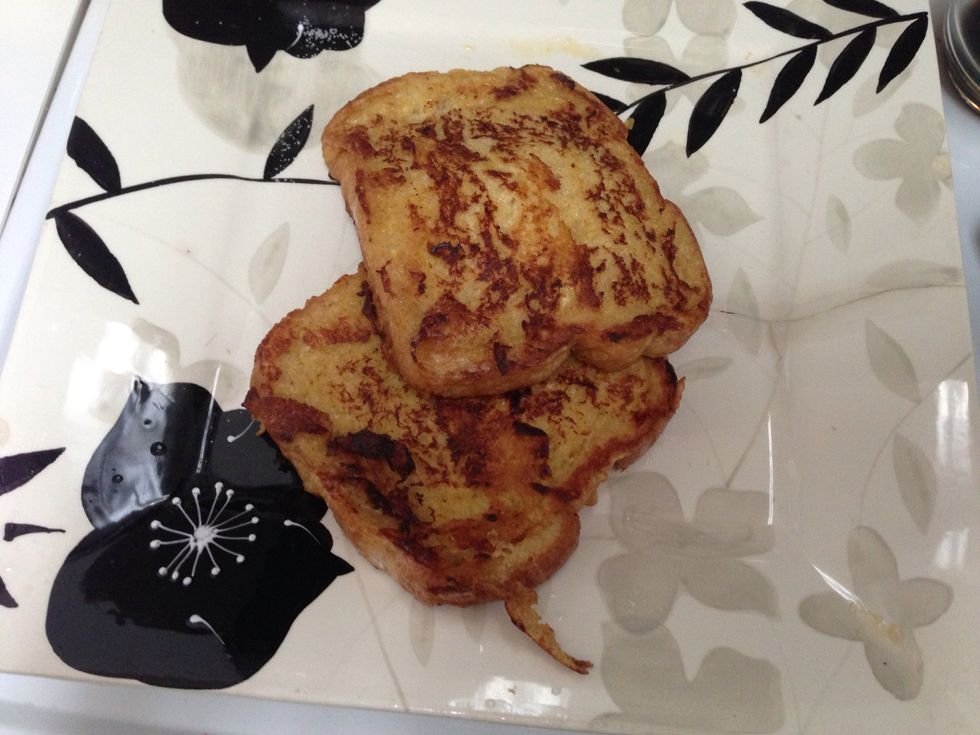 This is what they will look like coming out. Not the prettiest but definitely yummy.