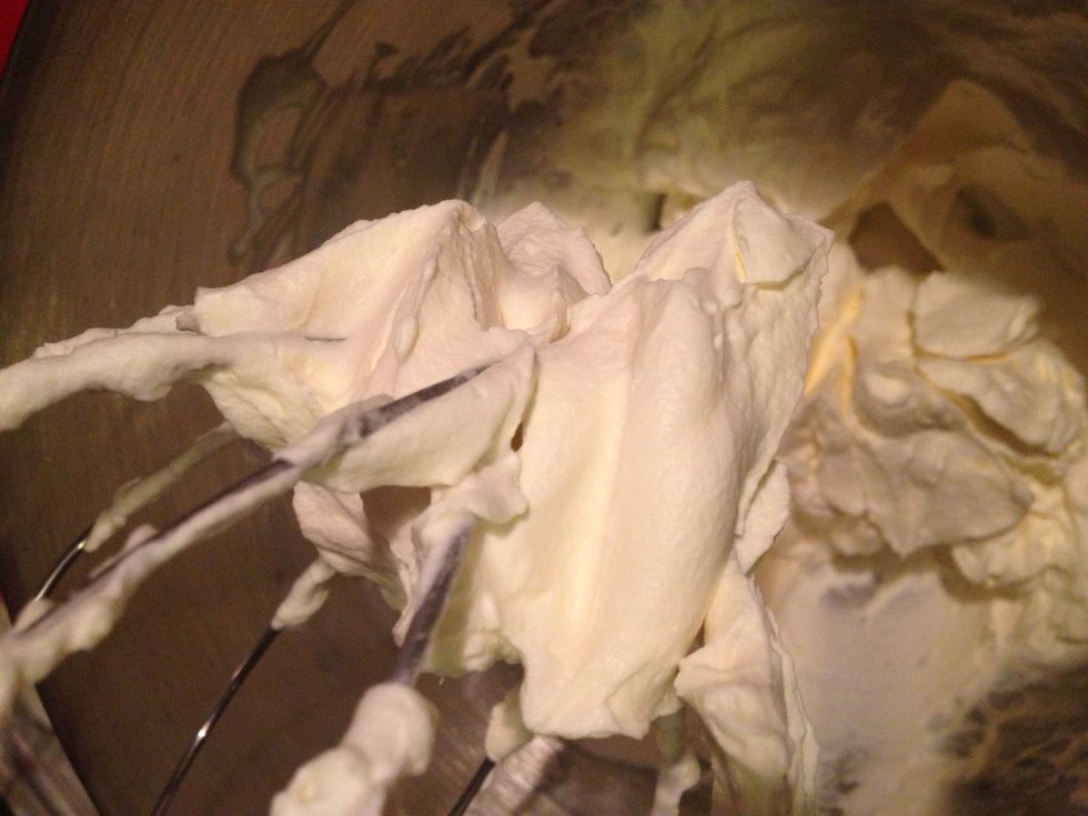 This is what you're after. The sugar is optional but I don't like the taste of cream much and the sugar helps to sweeten it to my liking.