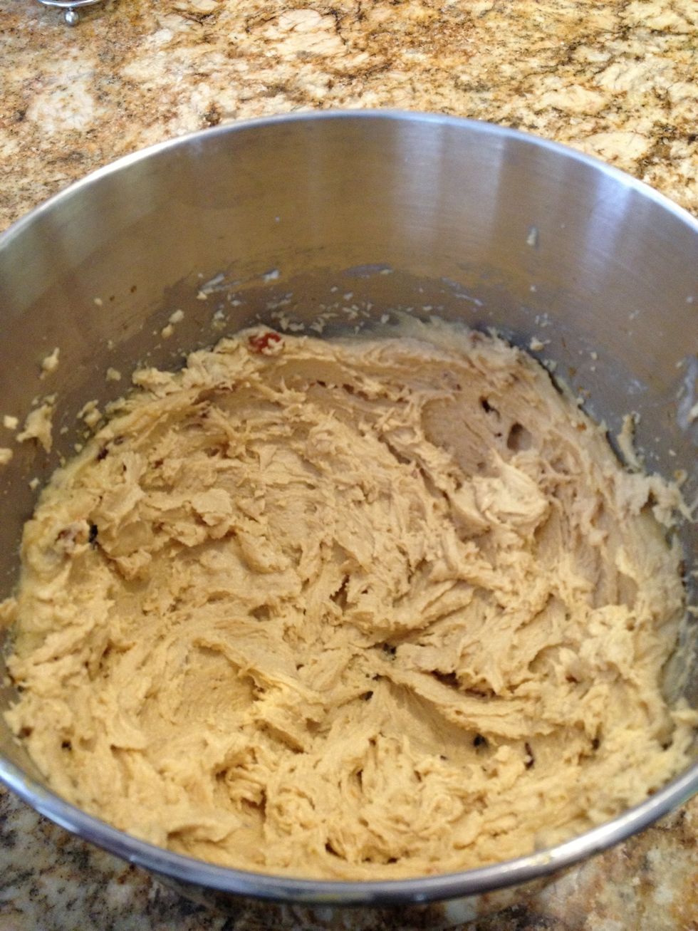 This is what you want it to look like after you mix everything