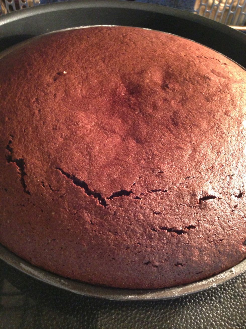 This is what you will b looking for. Please note that time in the oven depends on so many factors: especially climate and your oven.