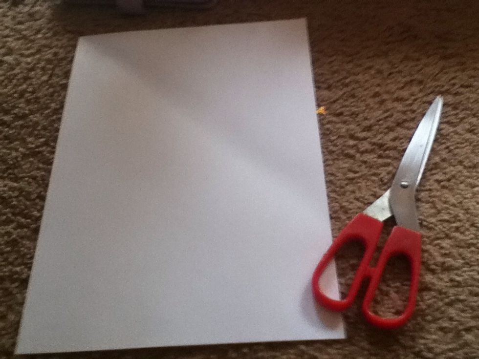 This is what you will need oops I forgot the sticky tape