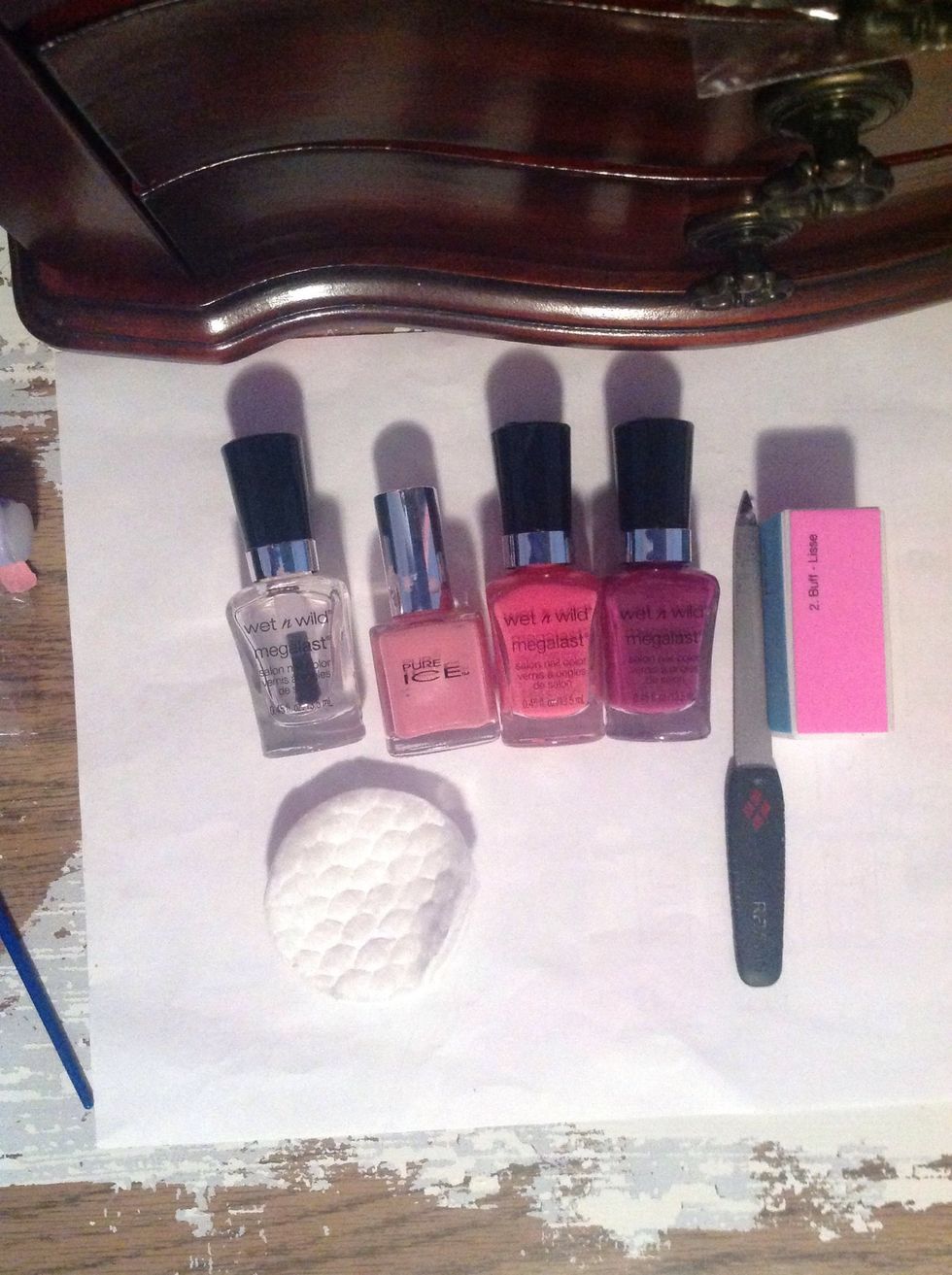 This is what you will need to create your nail design