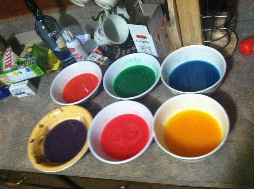 This is what your colors should resemble! You can make it brighter but you want to try and avoid the food color taste.