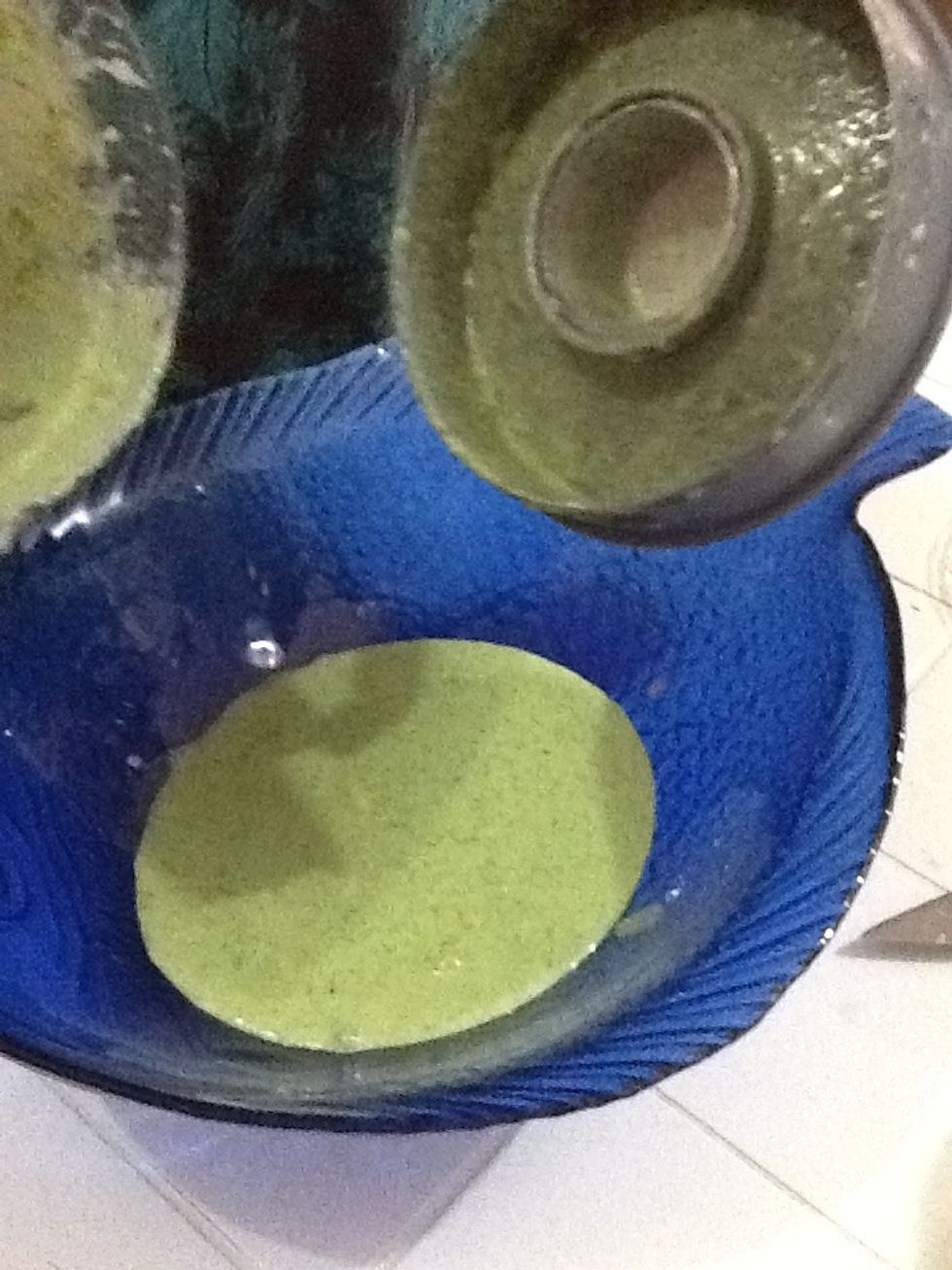 This is what your paste should look like after you blend it