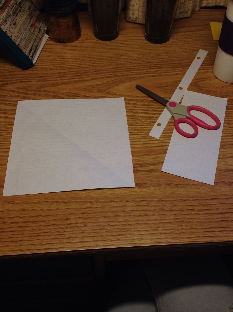 This is what your square paper should look like.