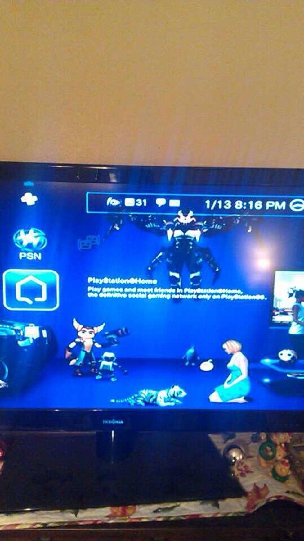 This is what your T.V should look like after completing steps 1-8