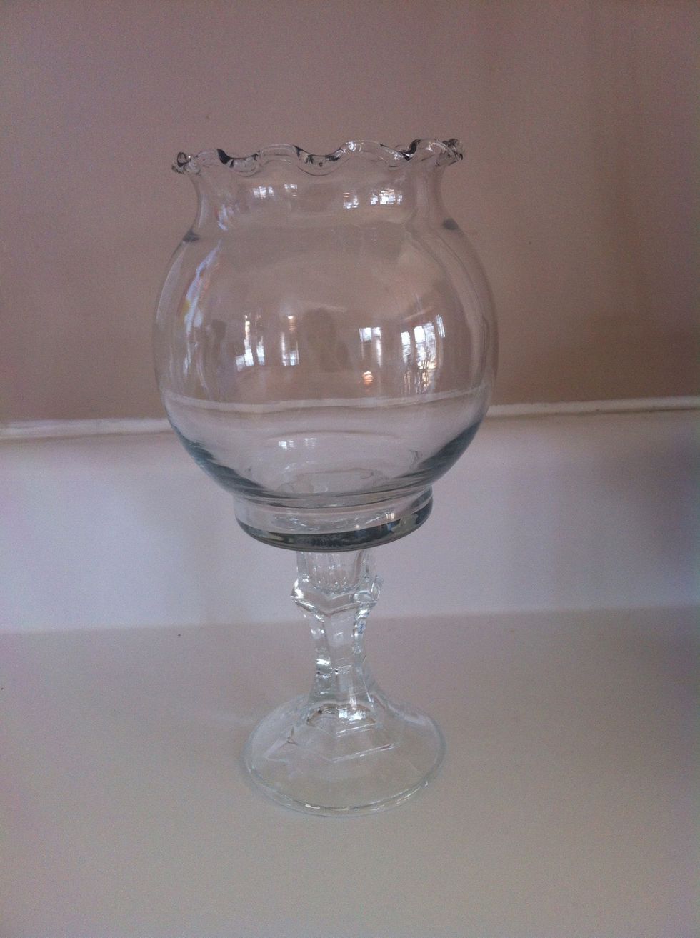 This is what your two items should look like after gluing them together.