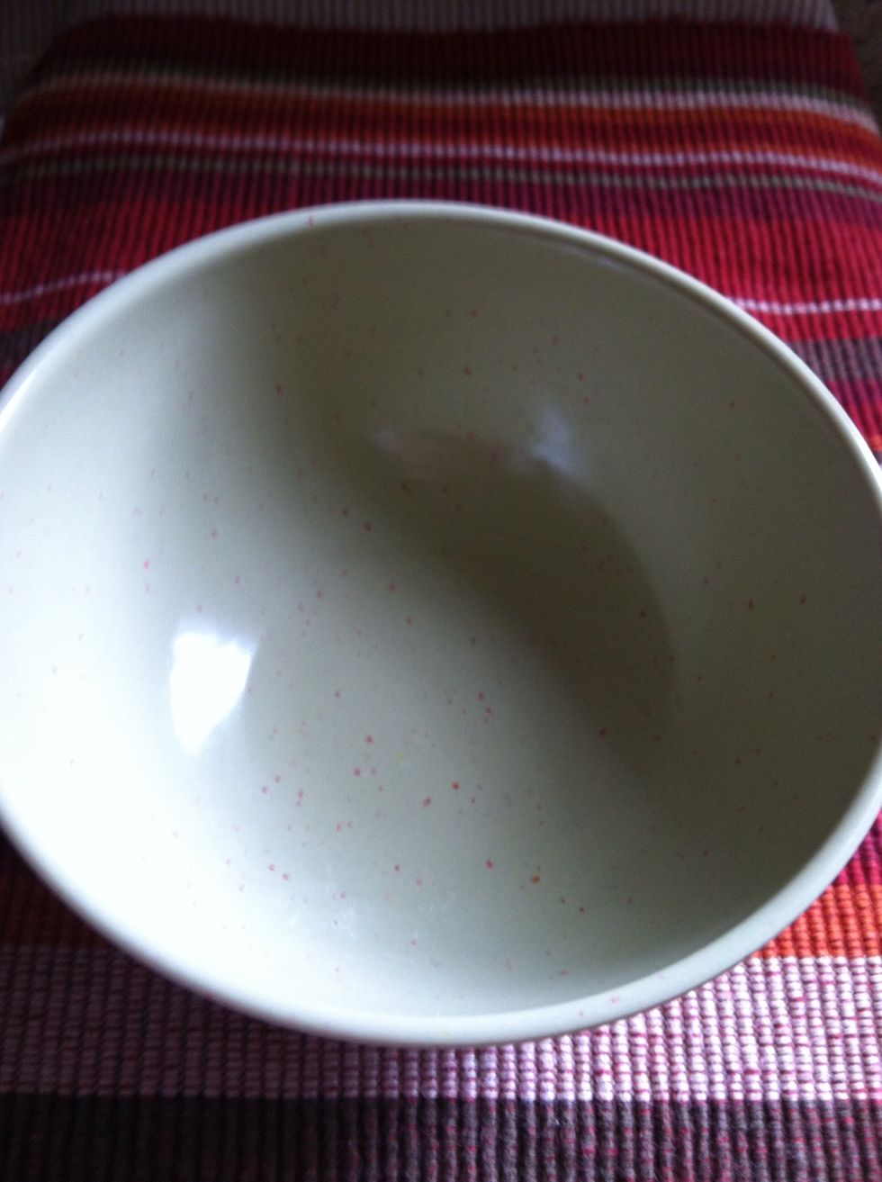 This is where your egg yolk goes.