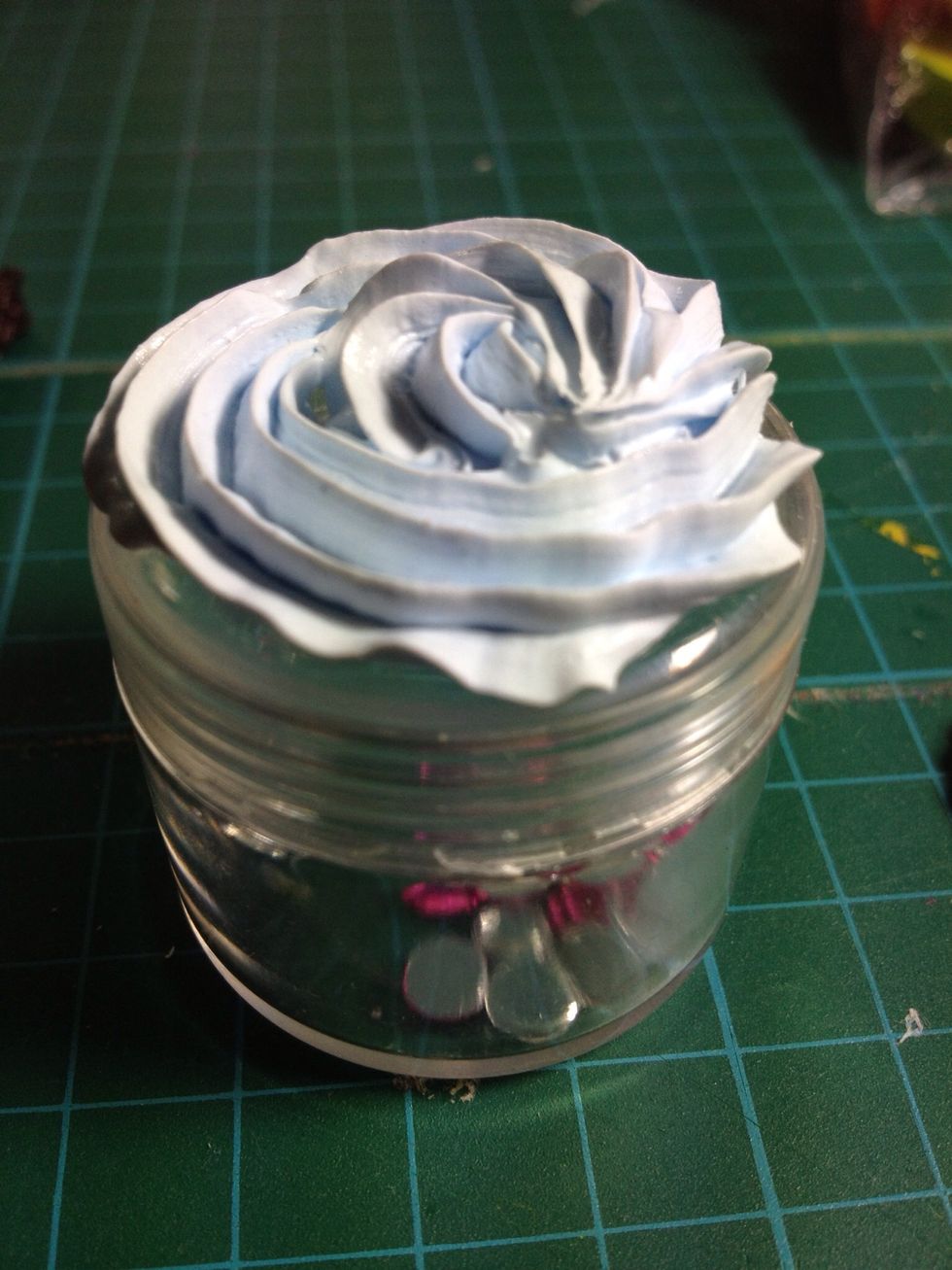 This is whipped cream in flat style.