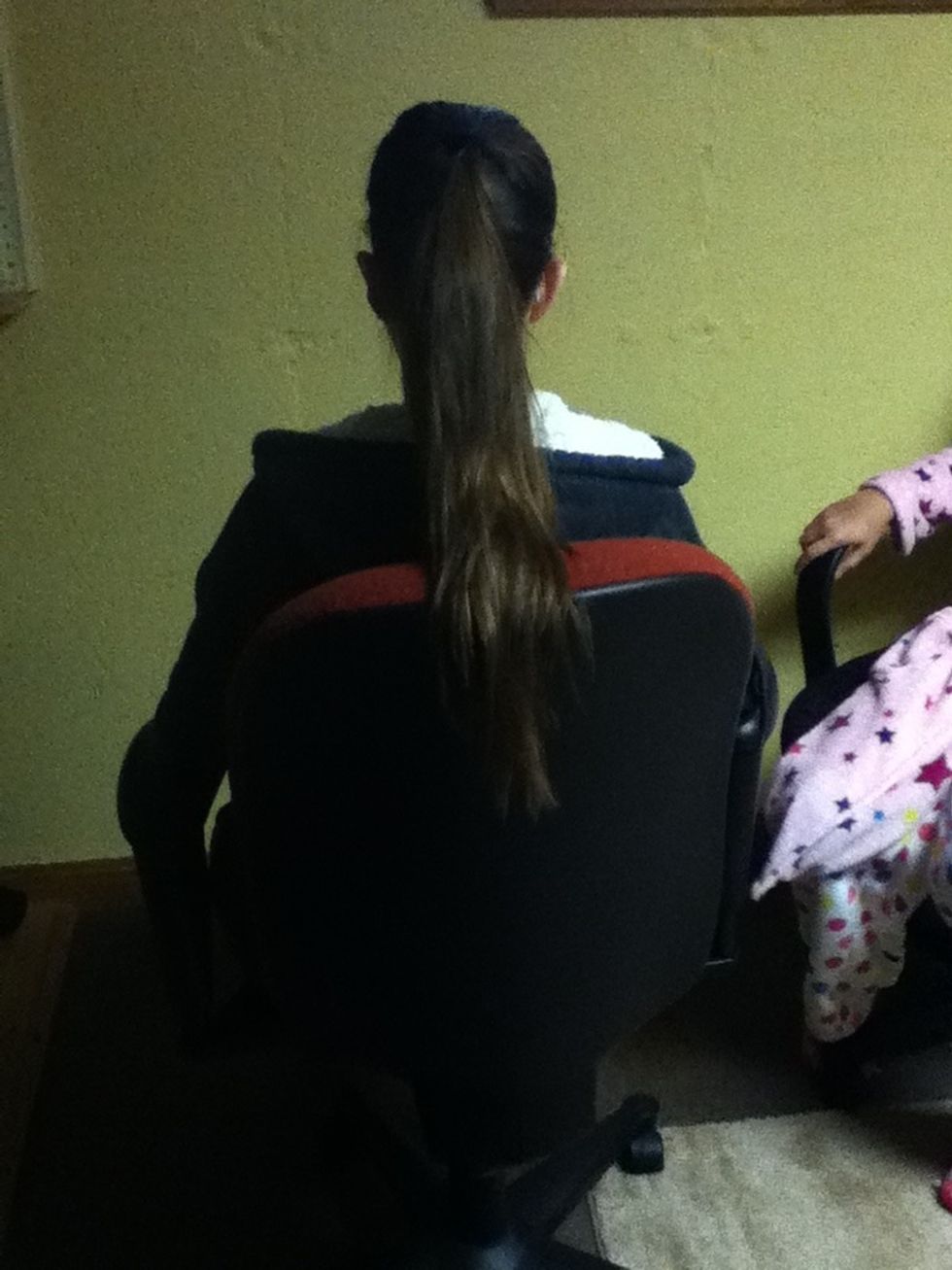 This is you'd final product! Your ponytail is now approximately two inches longer!!! Enjoy!!!!\ud83d\ude0a