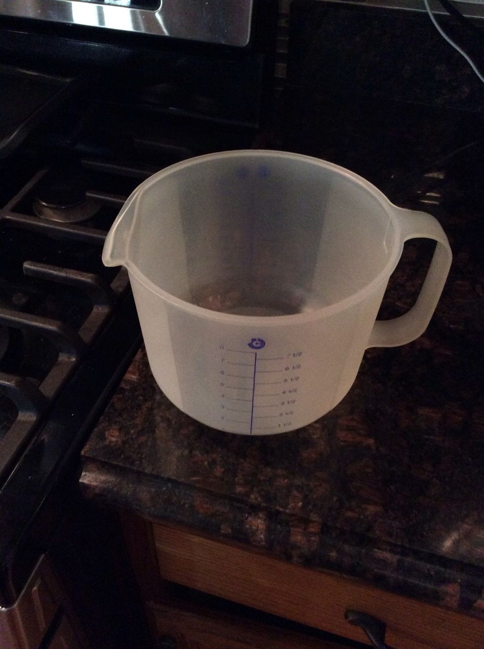 This is your bowl for the dry ingredients.