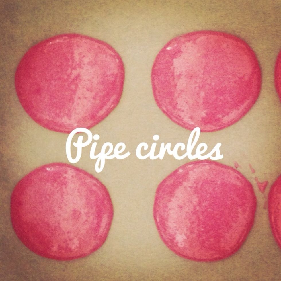 This loosens any air bubbles! Leave to form a skin for one hour! Then Pop in oven for 12 minutes. This might take trial an error, I went from 20 to 14 to 12 so be careful!