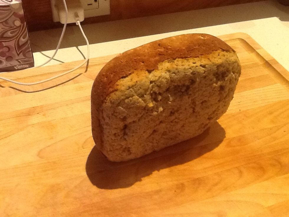 This makes a pretty loaf.