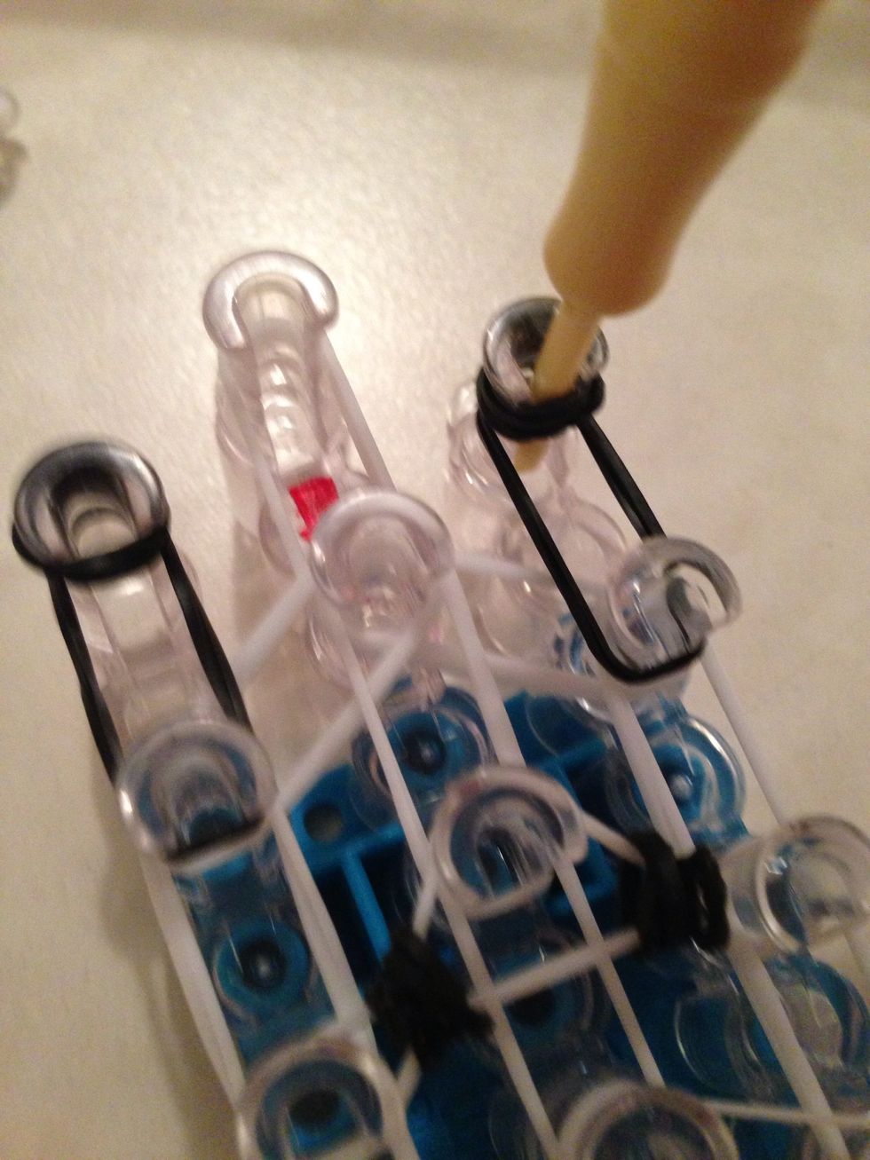 This may be different to hook because we are going to hook down not up so pay attention