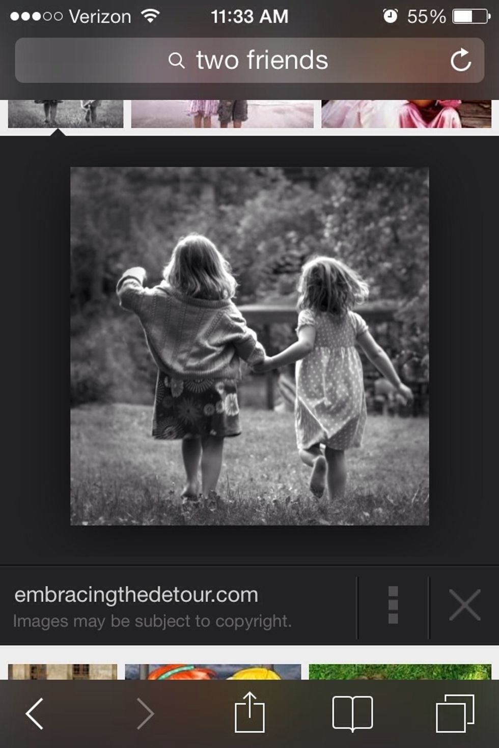 This may totally conflict with what I just said, but if it truly helps, think about your memories- the good memories that made you laugh and smile. Everyone's different- and remembering may be good.