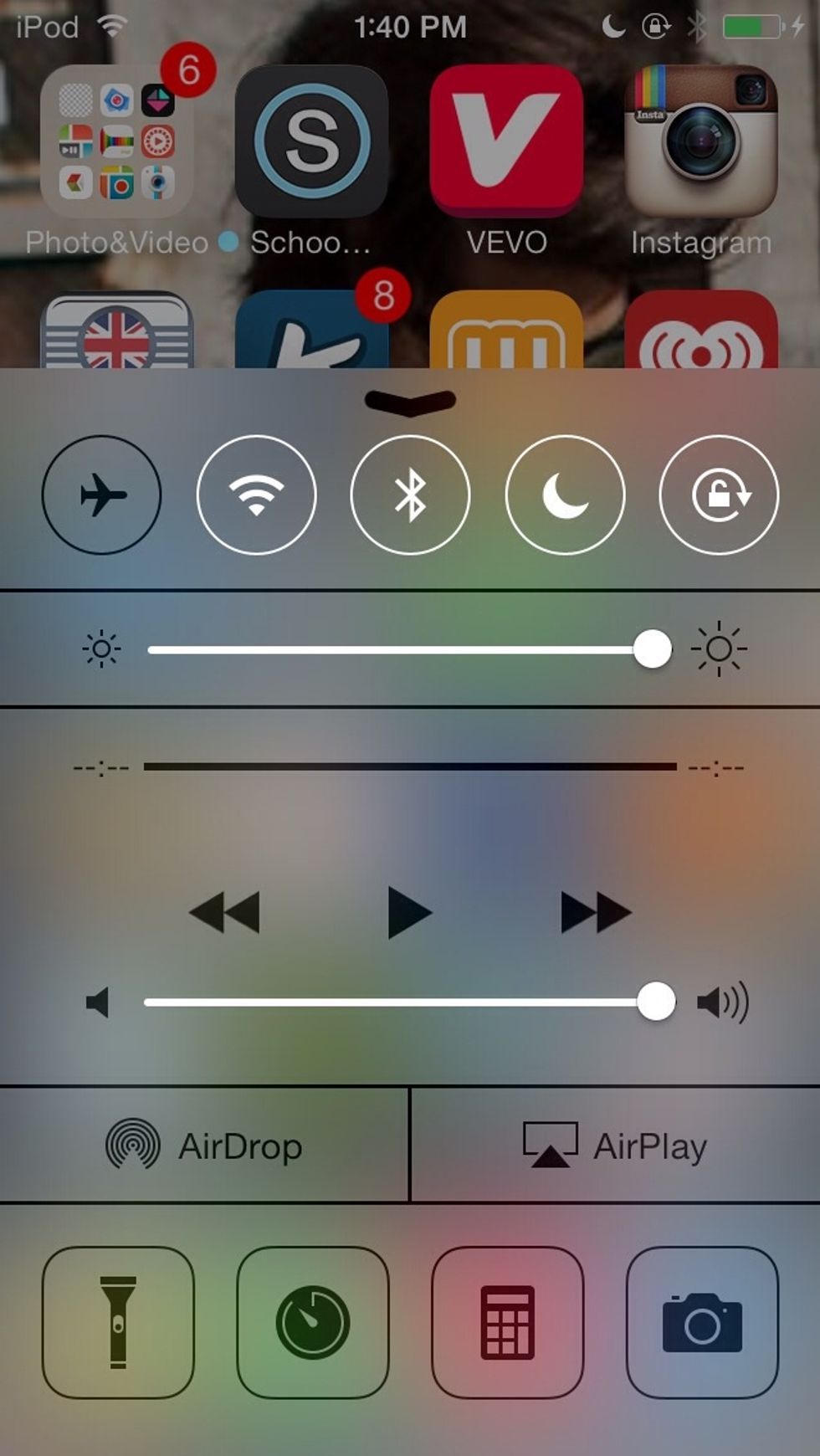 This 'menu' should show up.